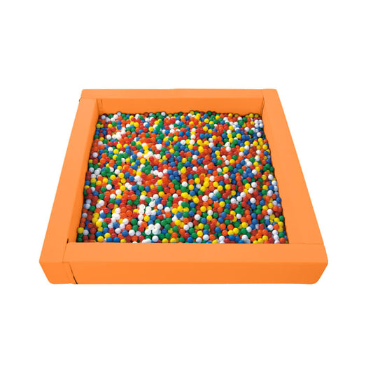 Bällebad Schaumstoff, L 200 x B 200 x H 40 cm