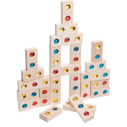 Bausatz Glitzersteine, 46 Teile
